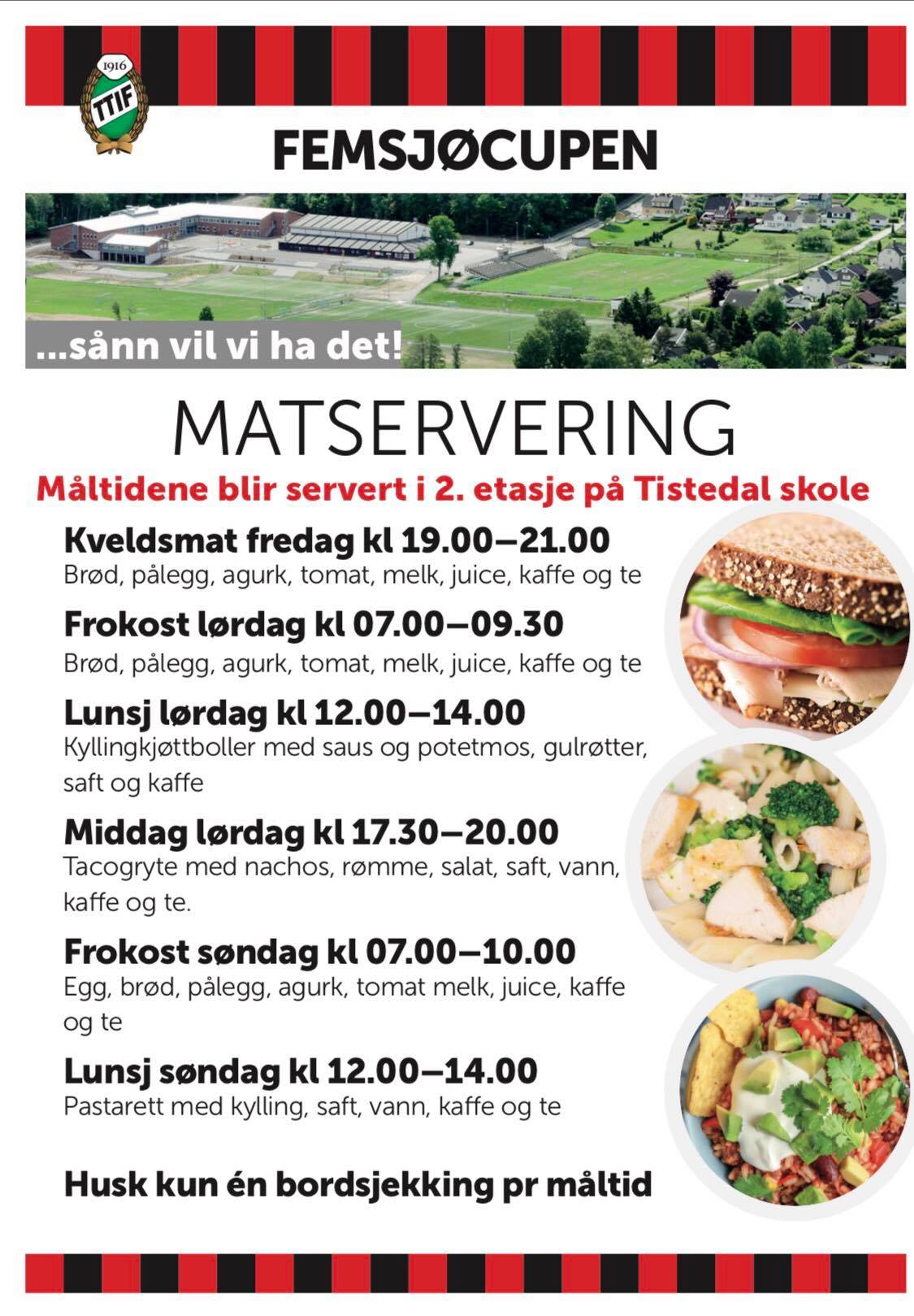 Måltider Femsjøcupen