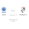 Sand - Flisbyen B 3-1 (1-1)