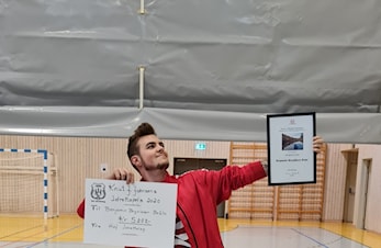 Utdeling av Knut J. Johnsens idrettspris