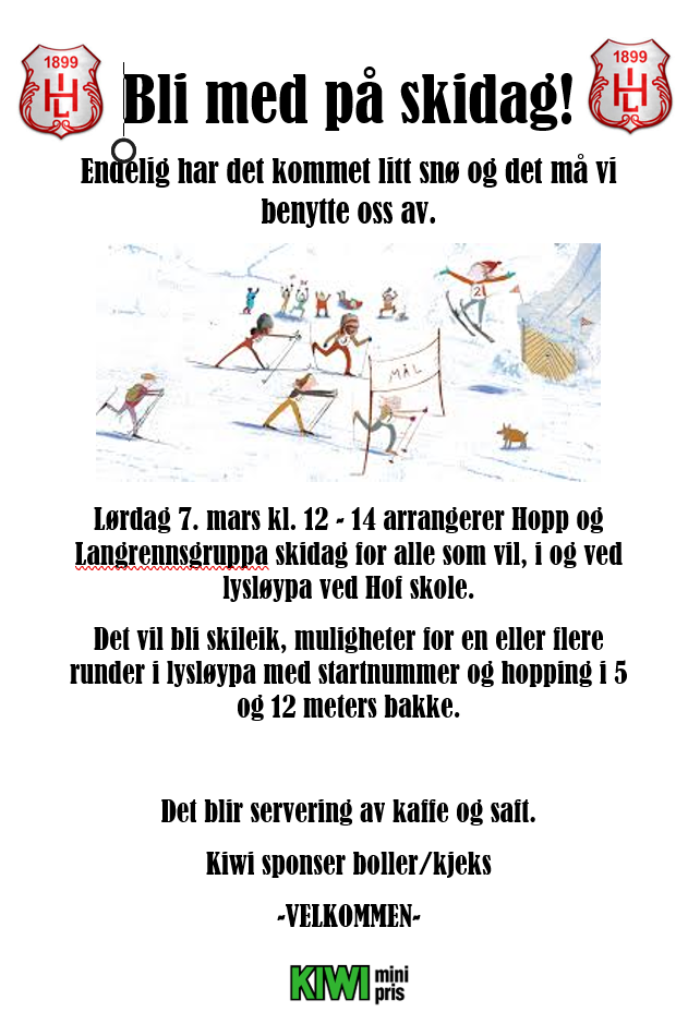 Skidag lørdag 7.mars