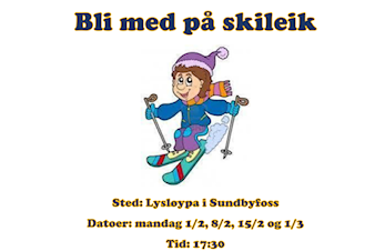 Bli med på skileik