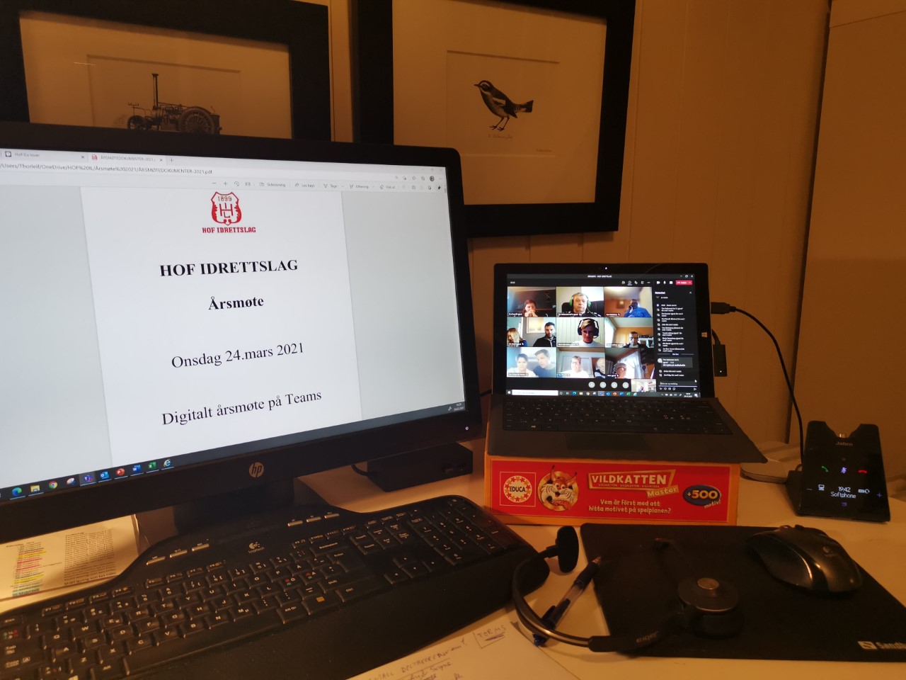 Referat fra Årsmøtet 2021