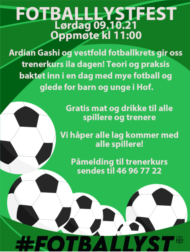 NY DATO - Fotballystfest 2021