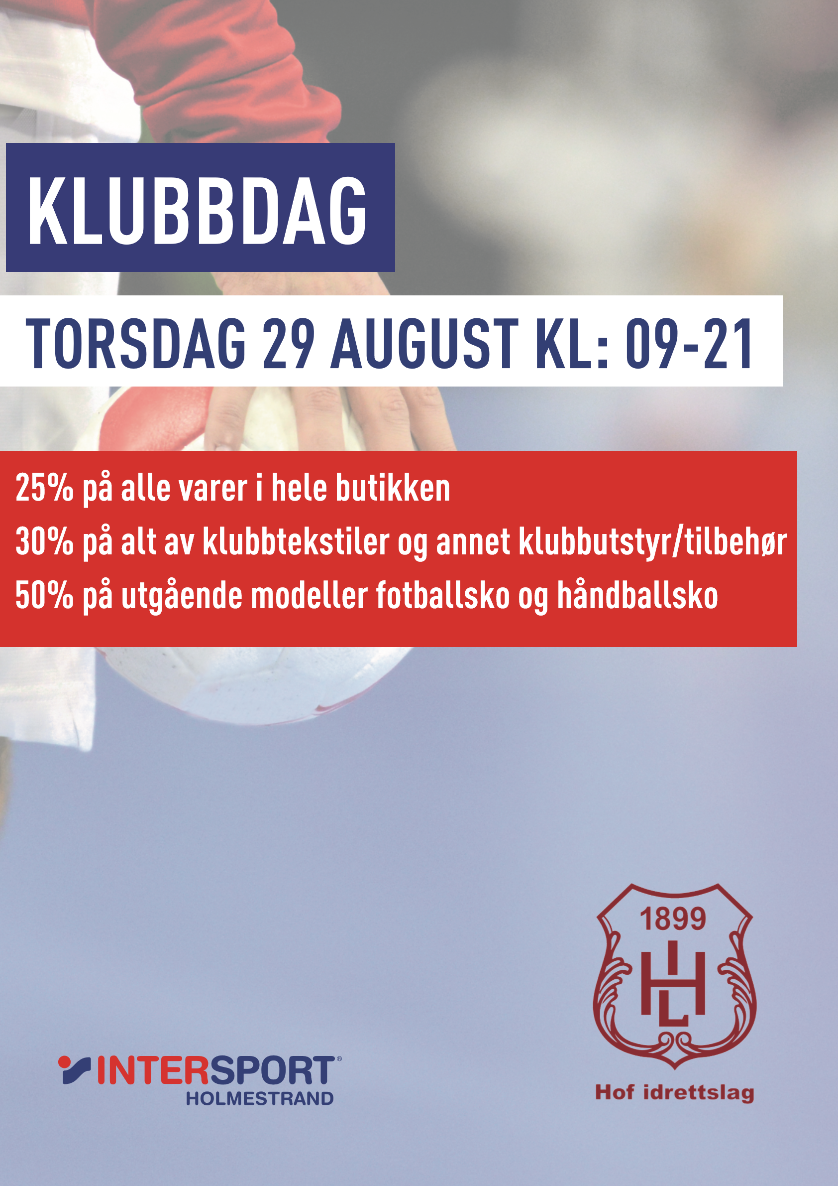 Klubbdag Intersport 29. august 