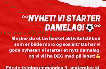Oppstart Damelag!