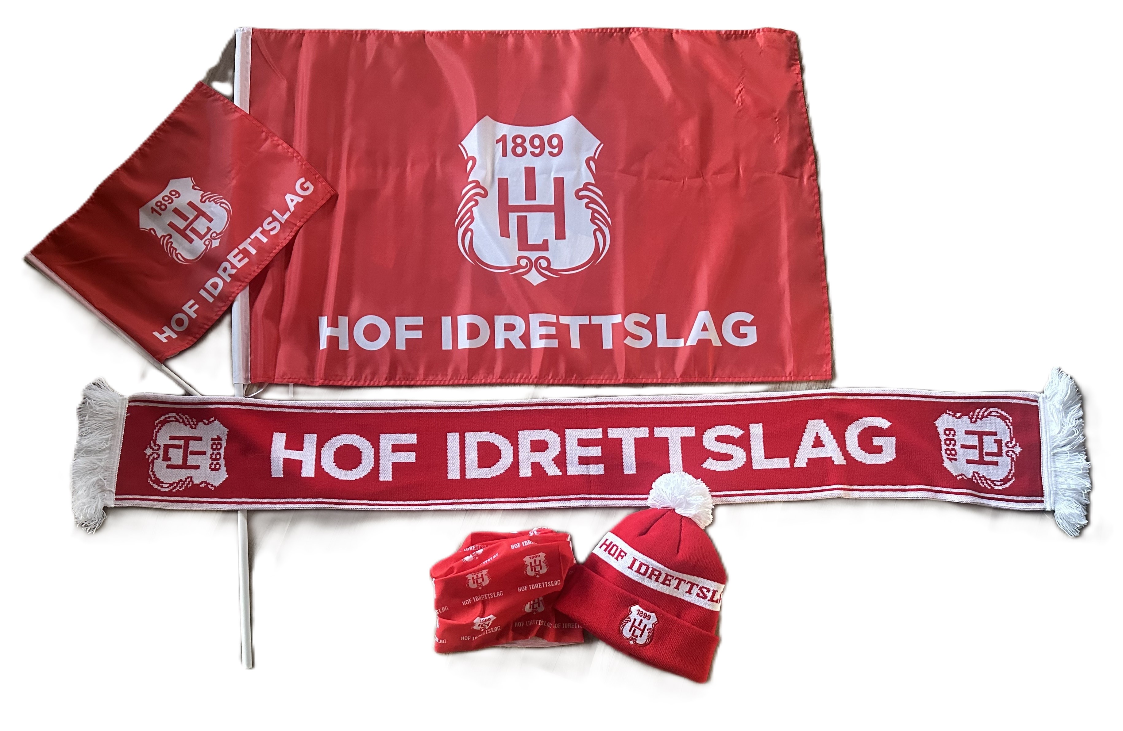 Utsalg av supporterutstyr