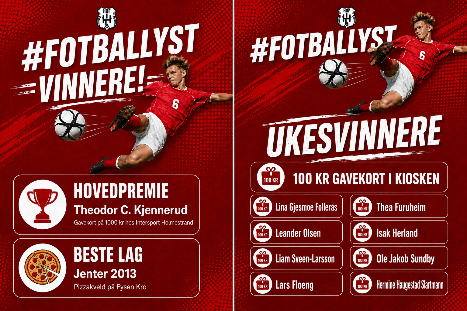 Image for Fotballyst: Vinneren er trukket!
