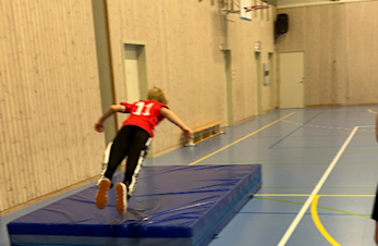 Oppstart innetrening hopp