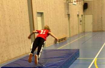 Innesamling skihopp i Hofhallen 02.11