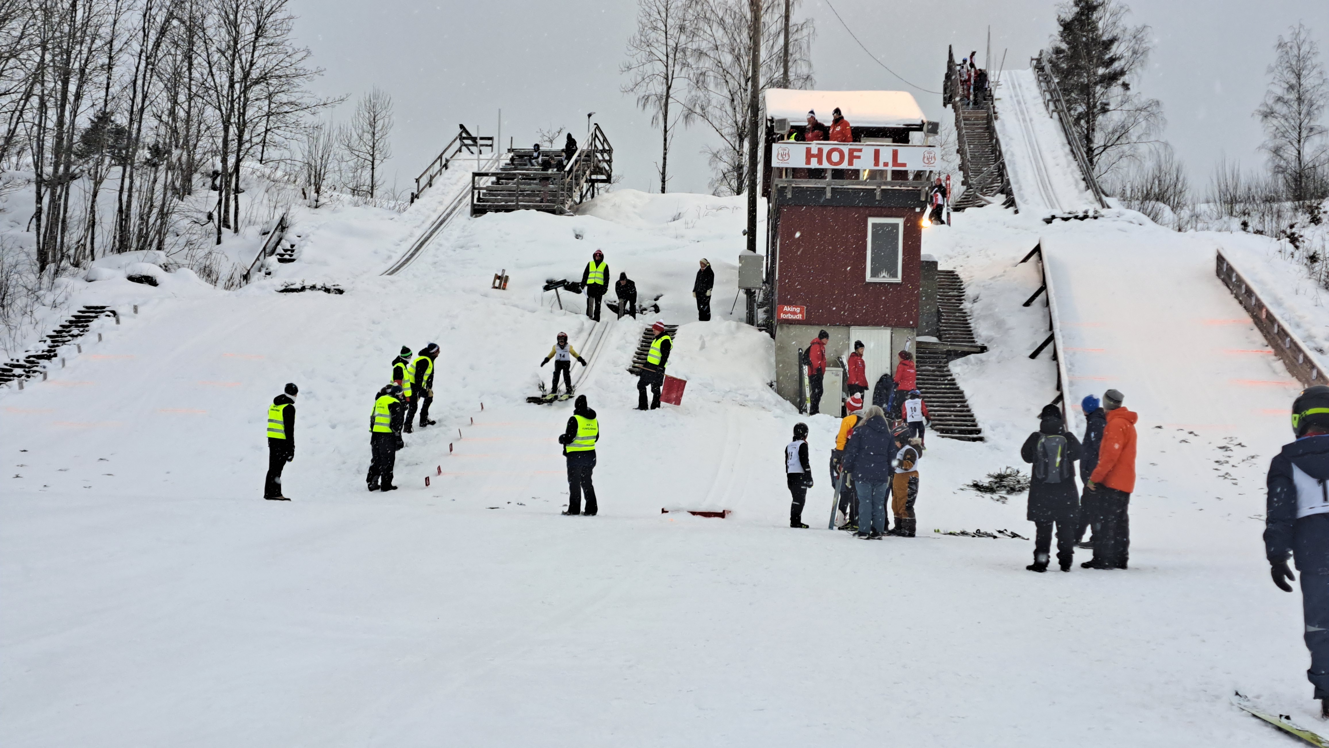 Vellykket hopprenn i Hof