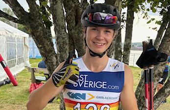 Håkon på pallen i World Cup på rulleksi