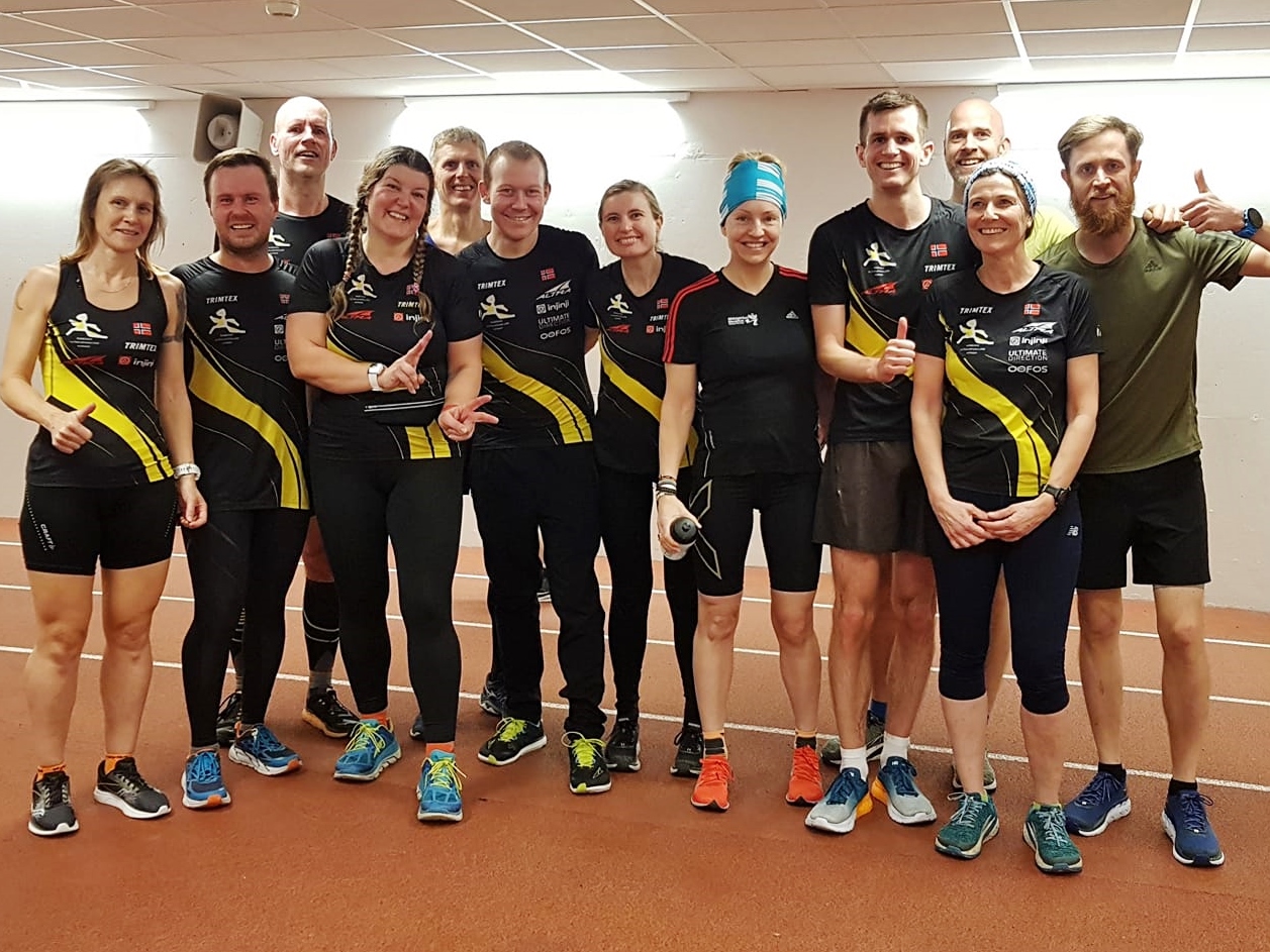 Populær fellestrening på Bislett 25. januar