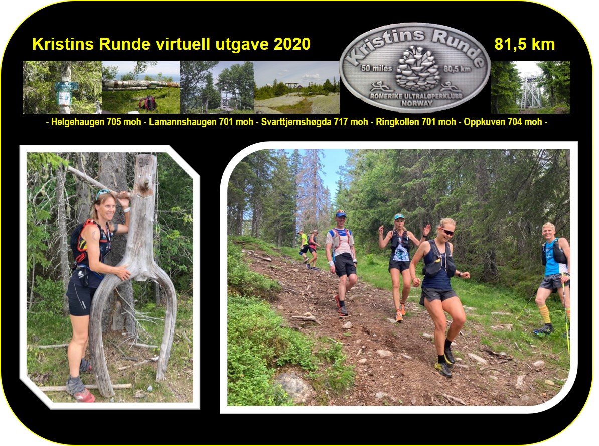 Kristins Runde 13. september endres til vituelt klubbløp med frist 31. oktober.
