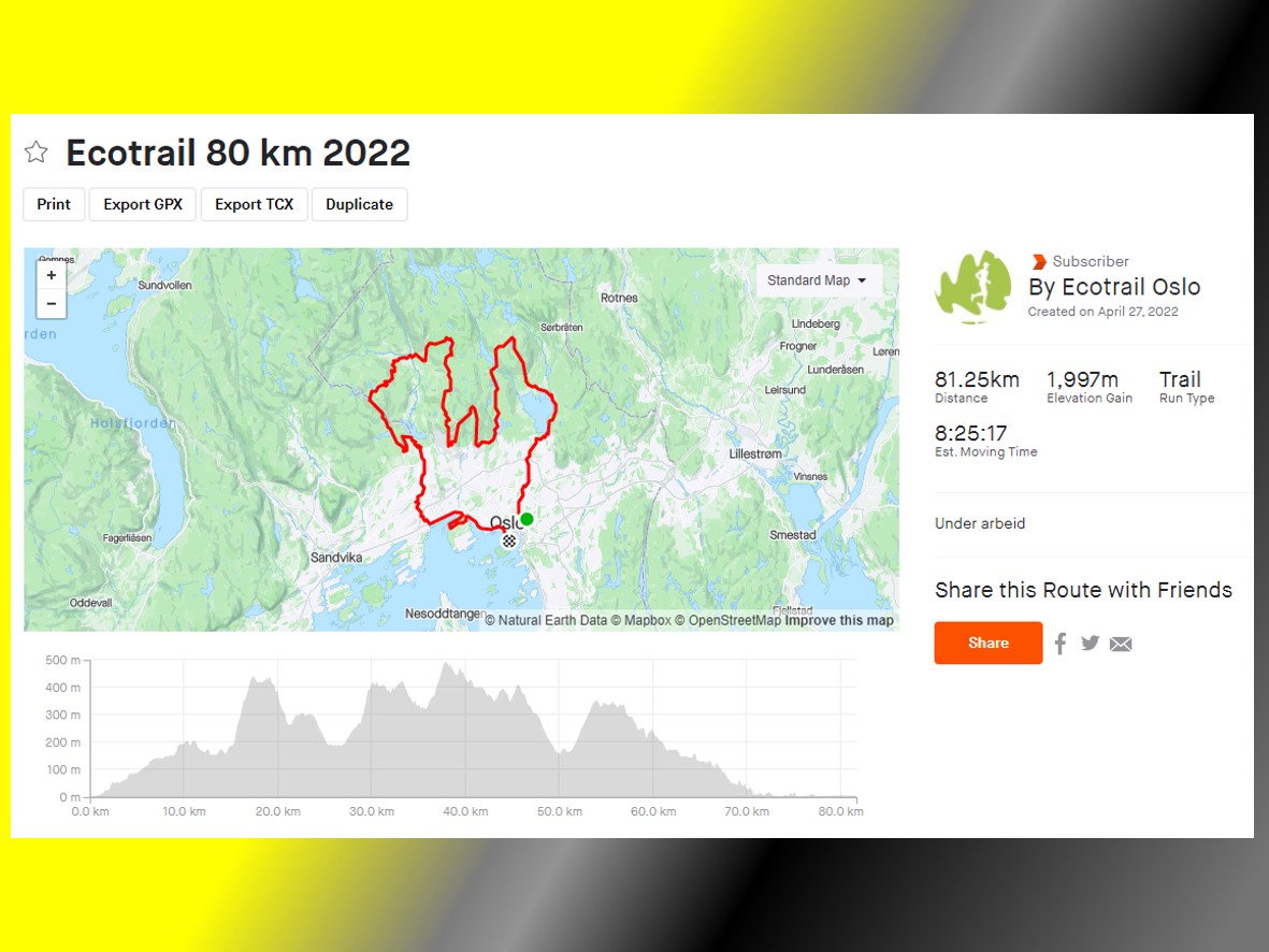 Bli med en eller flere dager: 3-DAGER MED TRENINGSTUR I ECOTRAIL-LØYPA 13.-15. MAI
