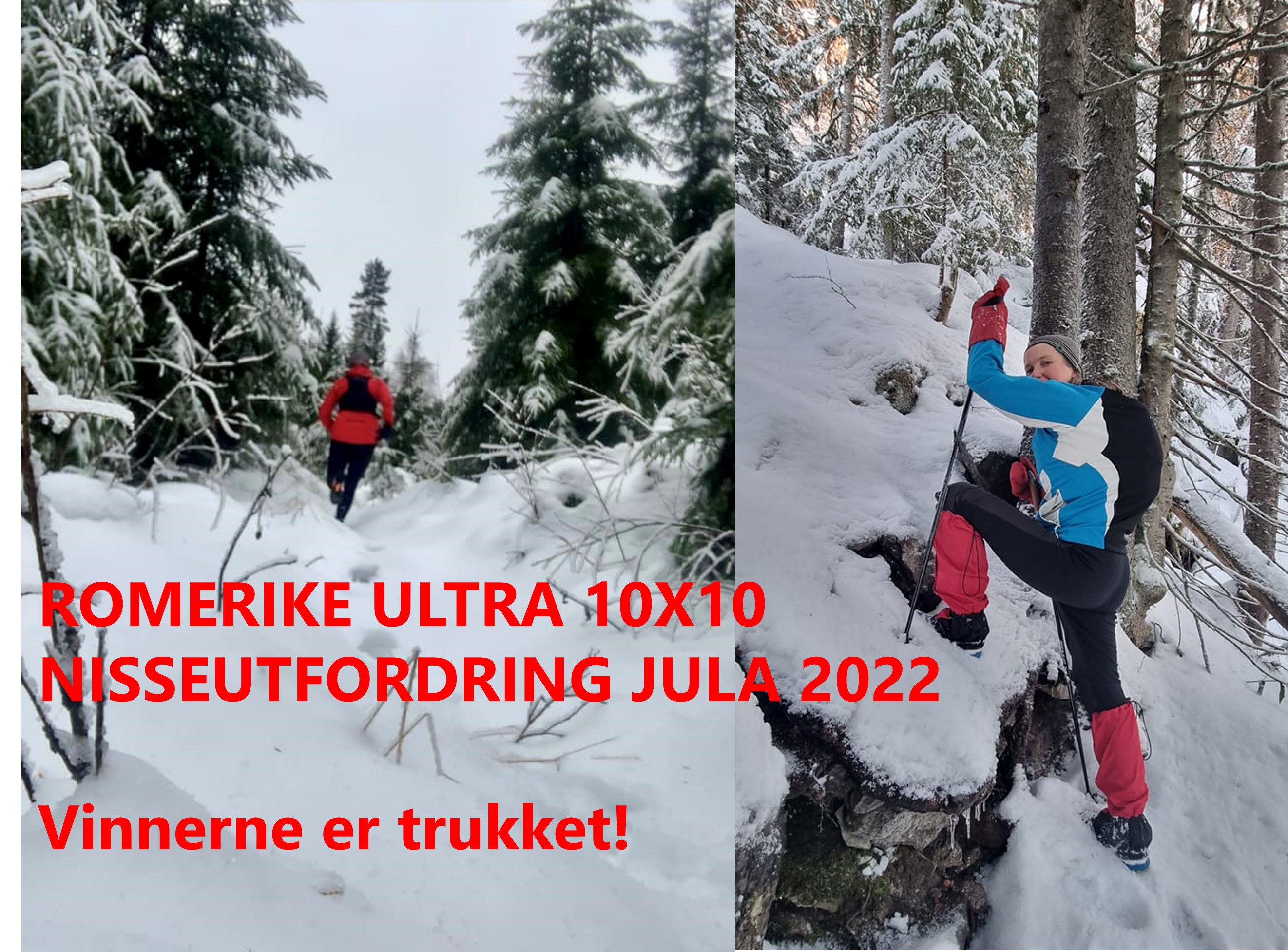 Vinnerne av klubbens juleutfordring er trukket, og fotovinnerne er kåret