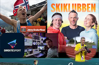 Bislett24 og media: Magnus Linnestad, Emil Gukild, Nina Thoresen, Göran Winblad og Samuel Hafsahl.