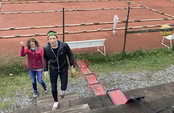 Harald Bjerke 3. siste som røk ut i Backyard Team-VM, løp 44 runder