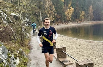 Espen Dommersnes suverent raskest på Jar Høstultra 50 km