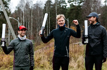 Mathis Dahl Fenre 2 min fra seier i Lillomarka Rundt. Det var 7 deltakere fra klubben