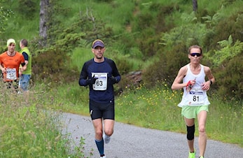 Ingvild Aurdal nr 6 i Karmøy Maraton