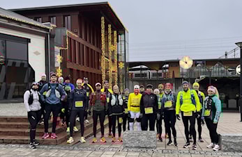 11 av 22 deltakere i Lillestrøm Ribbeultra var fra RULK. Erlend B Jenssen feiret 50-årsdagen med ultraløp dagen etter maraton.
