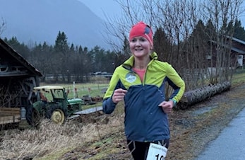 Louise Skak vant Ålesund Nyttårsmaraton