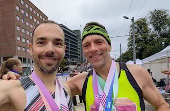 2. plass til Harald Bjerke på trippelen, 7. plass til Ida Slorafoss på Maraton i Oslo Maraton