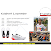 Husk klubbtreff på Foss sport torsdag 6/11. Kommer du?