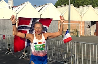 Glimrende 9. plass til Ida Tidemand Slorafoss på VM 24-timers i Frankrike
