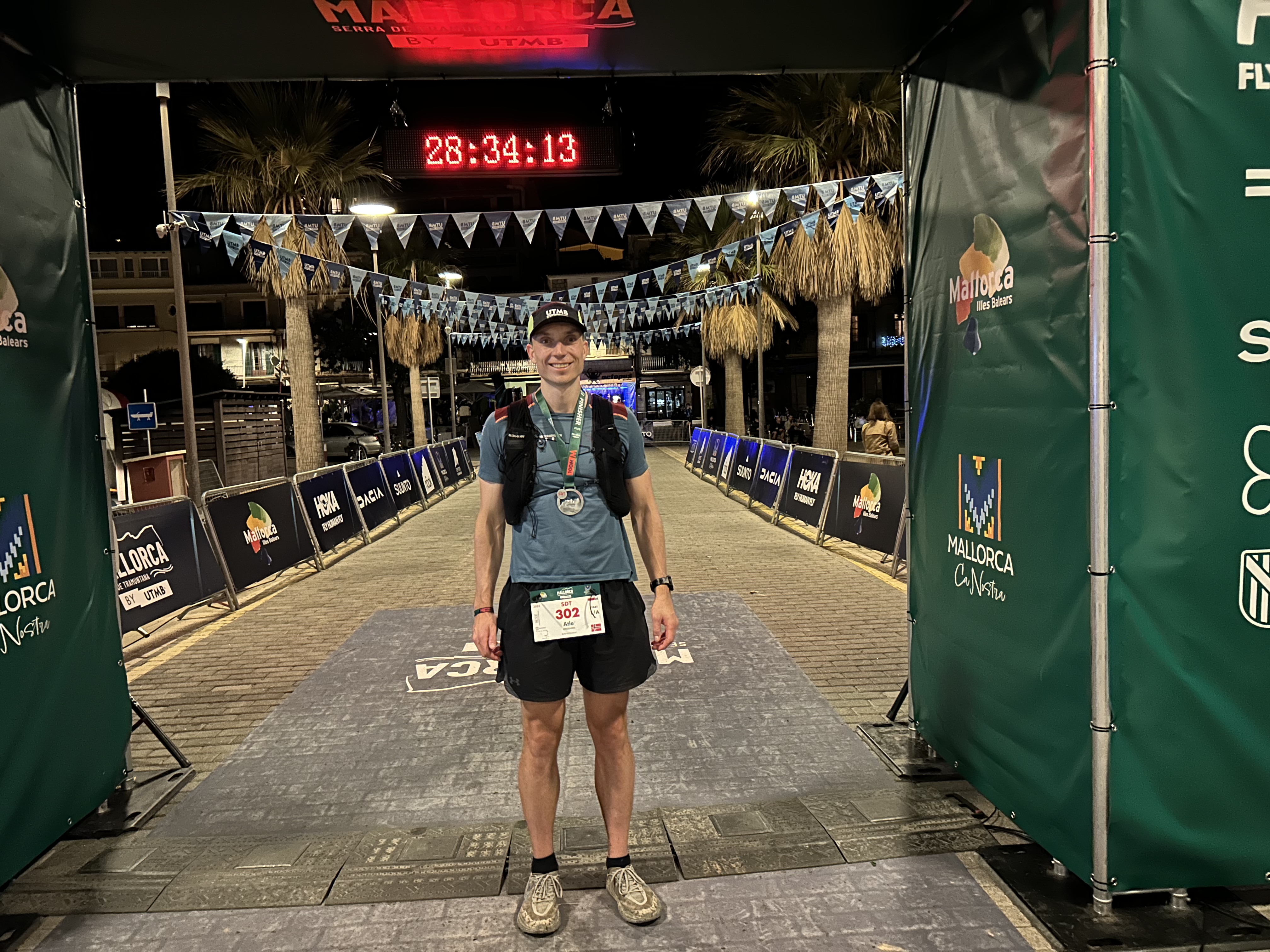 Atle Buer Jørgensen har sendt oss racereport fra Mallorca by UTMB 138 km