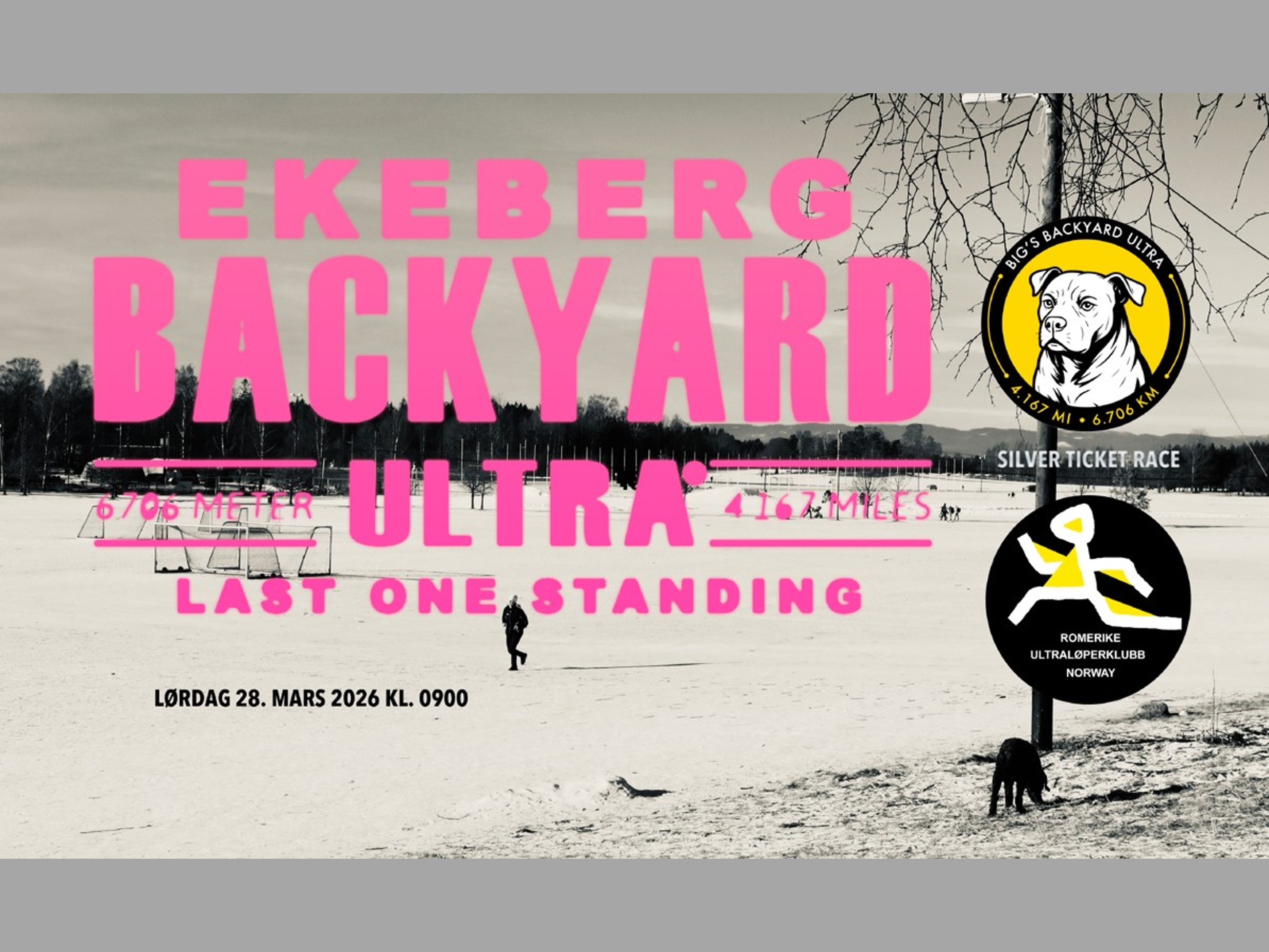 Ekeberg Backyard Ultra er nå et Romerike Ultraløperklubb-arrangement