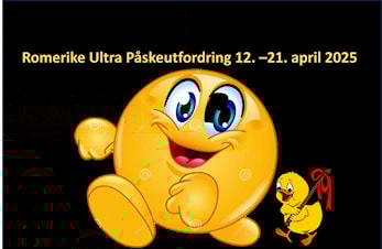 Romerike Ultra Påskeutfordring 2025 12.-21. april - RESULTATER OPPDATERES DAGLIG
