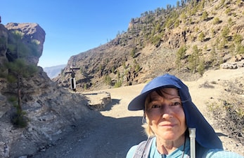 Ninette Banoun måtte gi seg etter 88 km i Trangrancanaria