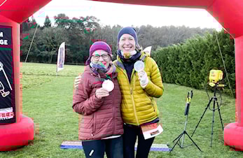 Marianne Nesje og Ann-Kristin Mathiesen med gode resultater i Pilgrim Challenge 66 miles