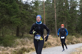 Øyunn Bygstad løp alle rundene i Sandnes Backyard, 8.plass i kvinneklassen