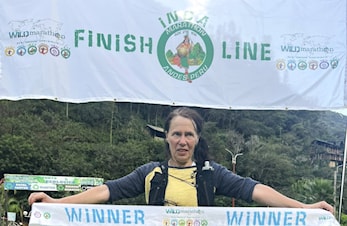 Ragnhild vant Inca Marathon i Peru, uten hjelp av hest!