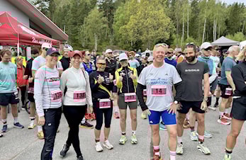 Jon-Andre Fosstvedt løp 18 runder på Hagemanns Backyard, 7 deltakere fra klubben