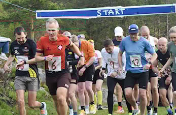 Jan Magnus Brevik løp inn til 4.plass på Steinsland Bygdemaraton