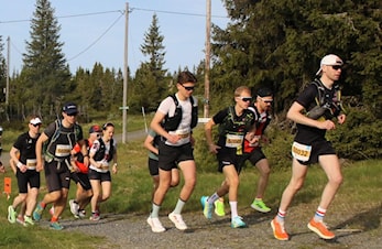 Frida Anette Sollid på 2. plass i Ultrabirken, 6 deltakere fra klubben
