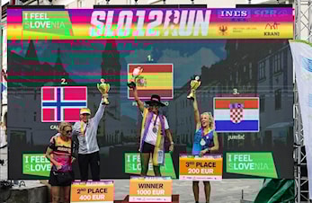 Line Caliskaner løp inn til norsk bestenotering på 12-timers i Slovenian 12-hour run