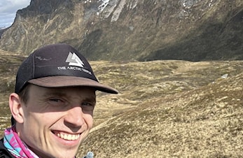 Atle Jørgensen feiret 30-årsdagen med å løpe 100miles i Lofoten