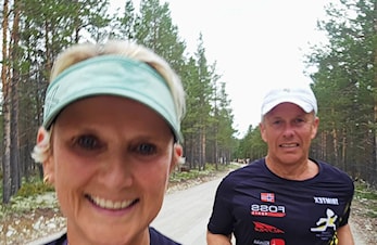 Fire fra klubben løp Rondane Backyard 24H, Scott Kerrison løp lengst med 13 runder