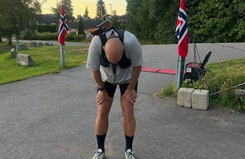 Thomas Stordalen fullførte 77 km i Høyjord Rundt og Rundt (og rundt) en uke etter Hof Toppers