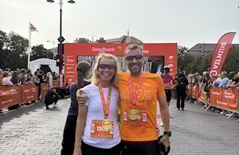 Torunn Tofteng beste norske kvinne i Vilnius Marathon, tre fra klubben deltok.