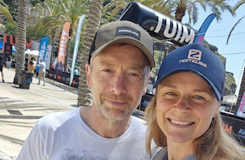 Victoria og Rudi Placht fullførte Fyri Trail Ultra