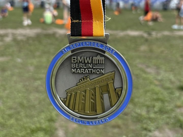 Ingvild Aurdal løp Berlin Marathon på 3:28:18, tre fra klubben deltok