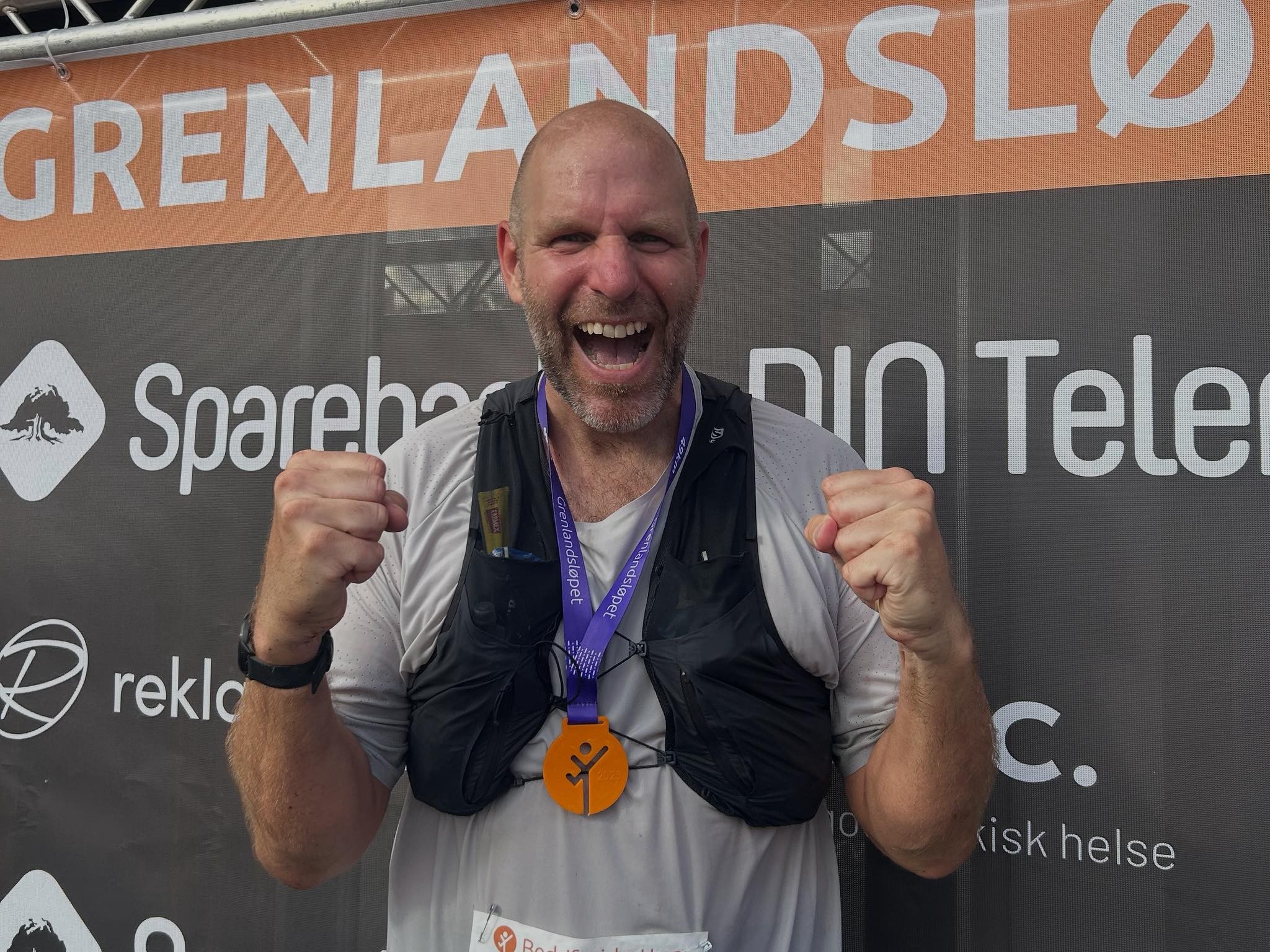 Thomas Stordalen med best ever terrengprestasjon i Grep Grenlandsløpet