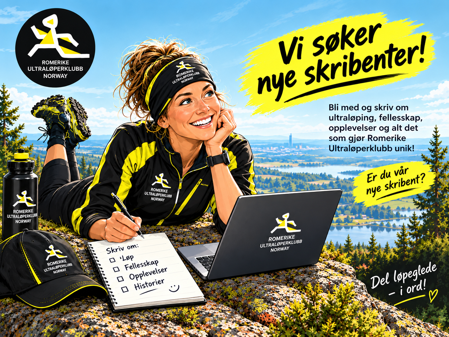 Vi søker etter reporter(-e) til klubbens hjemmeside