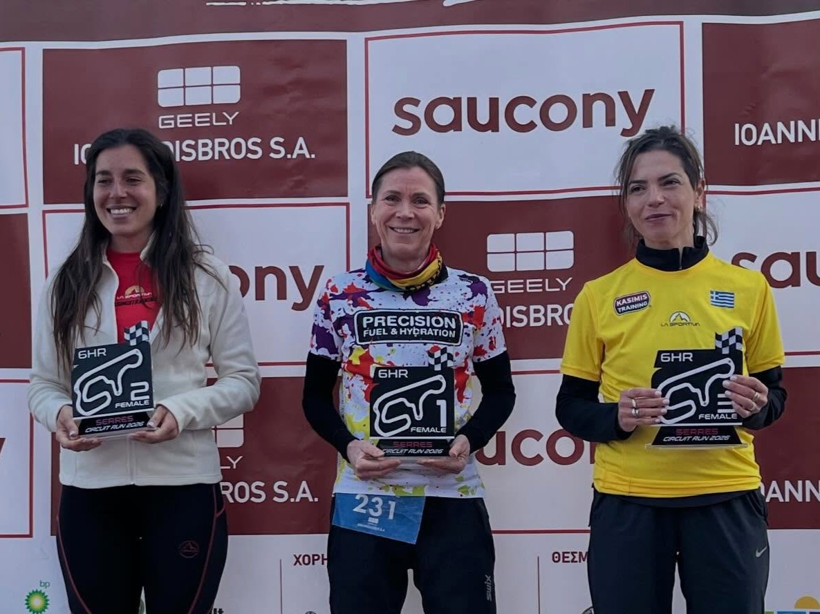 Line Caliskaner vant på ny pers i greske Serres Circuit Run 6h