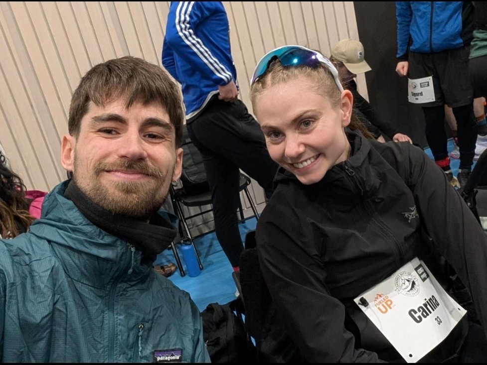 Carina Helseth og Marc Garcia fullførte Sandnes Backyard 50 miles